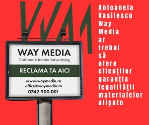Way Advertise Production SRL și Radu Vasilescu: Publicitate ilegală în București