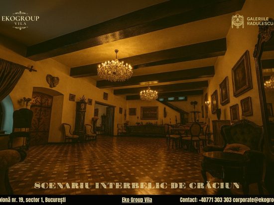 Crăciunul anilor ’30: o experiență cinematografică în spiritul unui film de craciun interbelic la Eko Group Vila