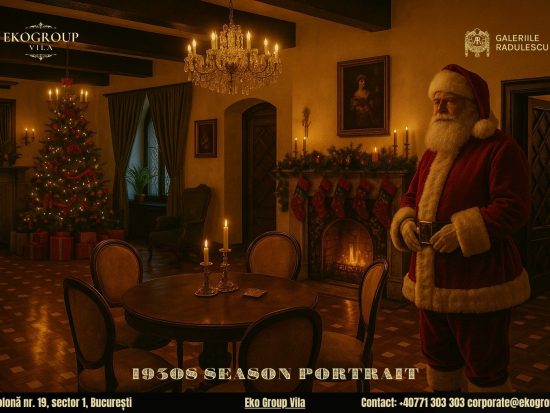 Moș Crăciun în atmosfera fermecătoare a Crăciunului anilor ’30 la Eko Group Vila